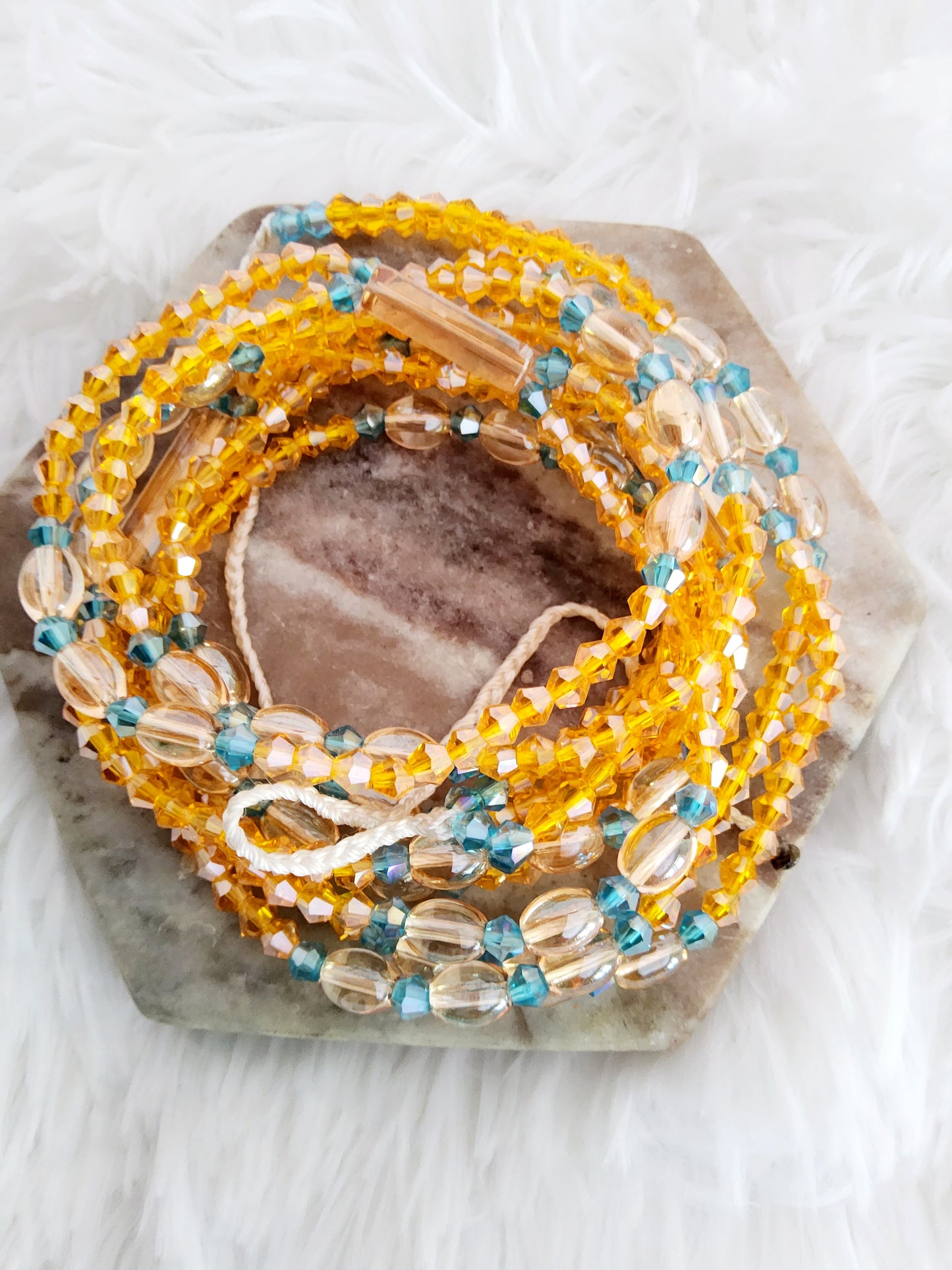 African Waist beads