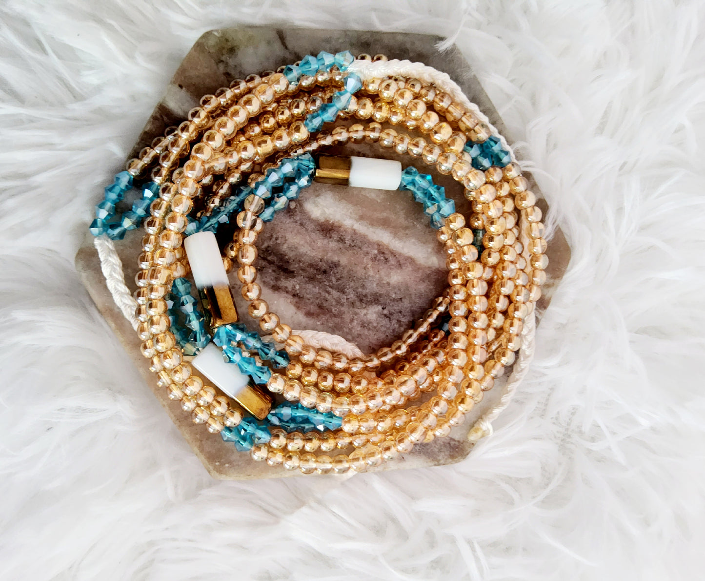 African Waist beads