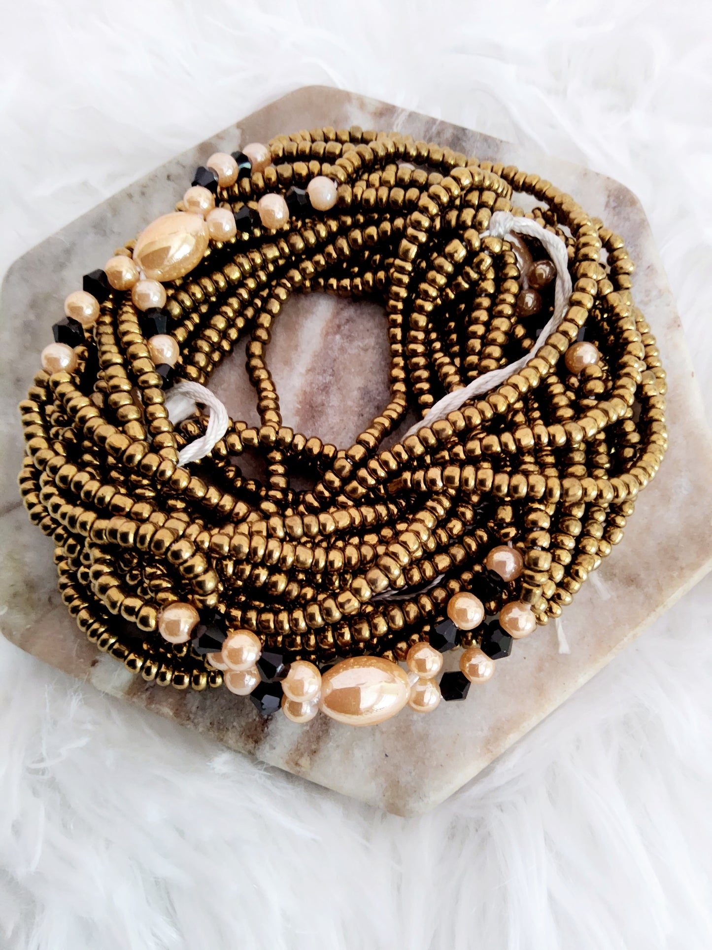 African Waist beads