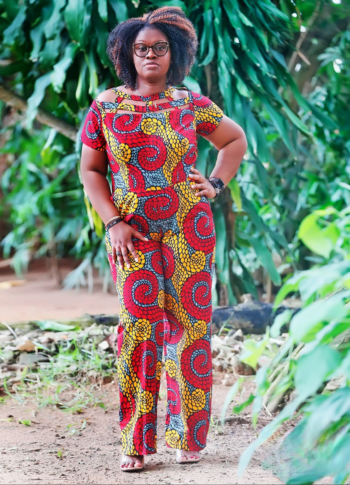 Amabelle African Prints Jumpsuit