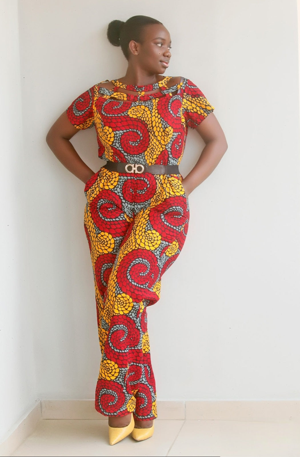 Amabelle African Prints Jumpsuit