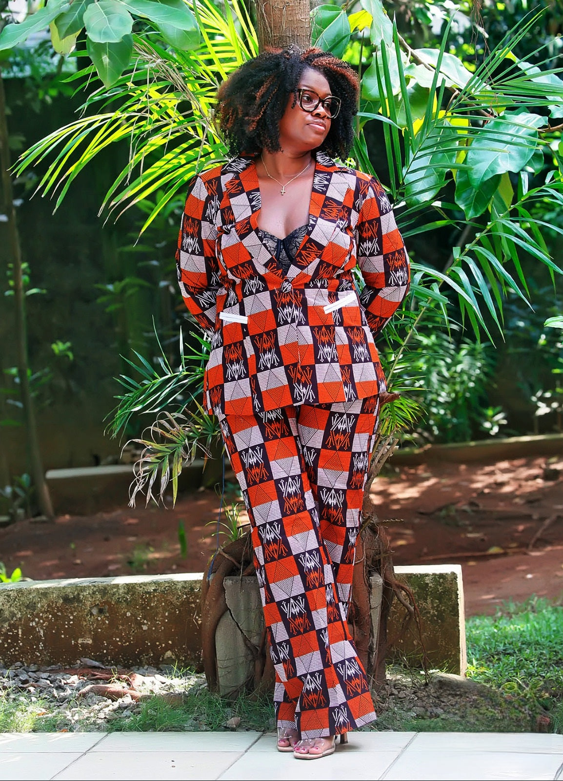 Aamanda African Prints Pant Suit