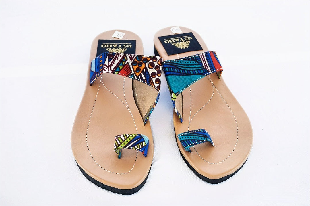 Taraji African Prints Sandals