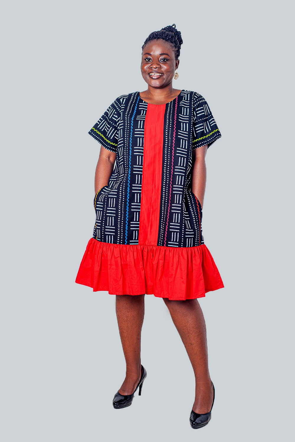 Noelle African Prints Dress