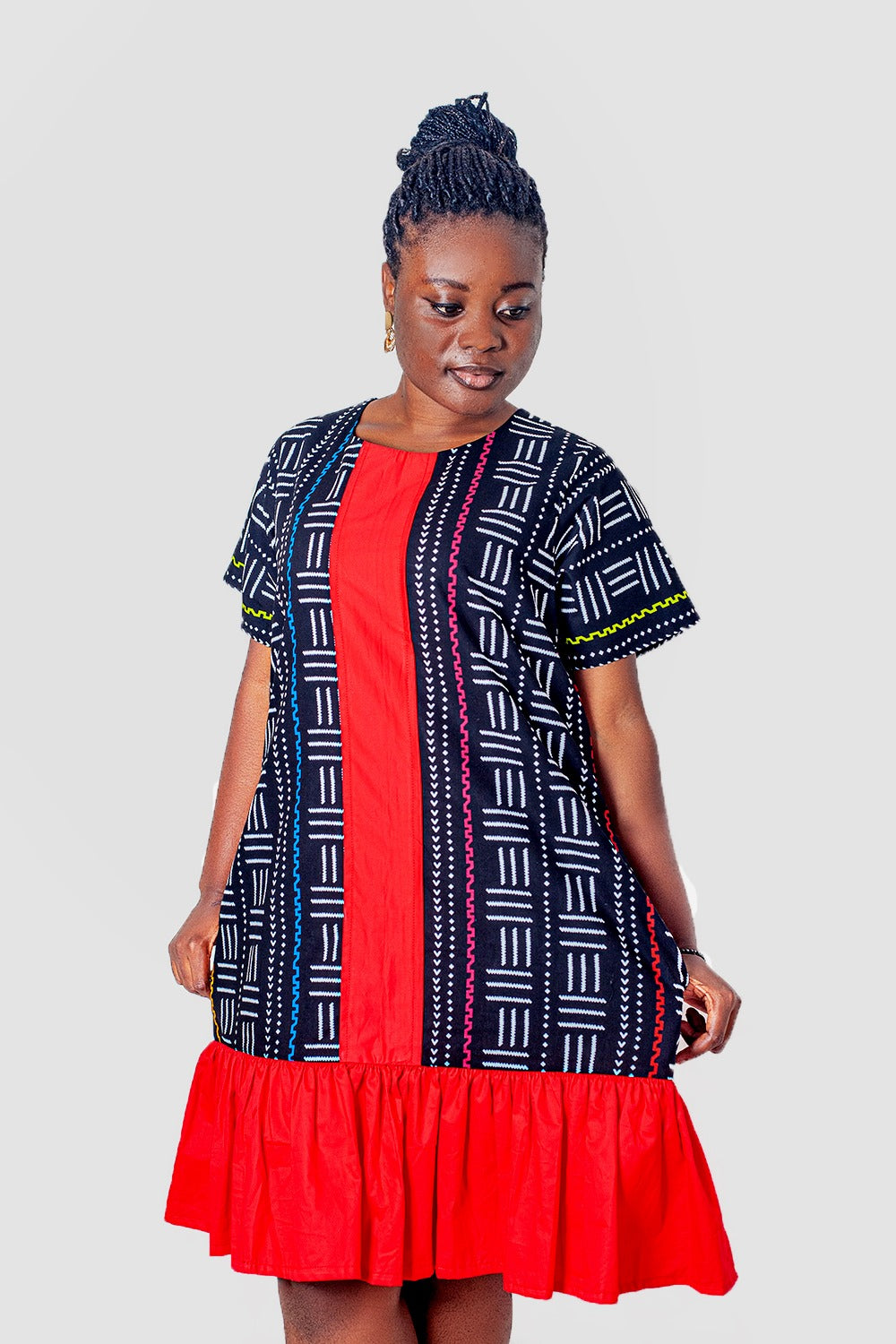 Noelle African Prints Dress