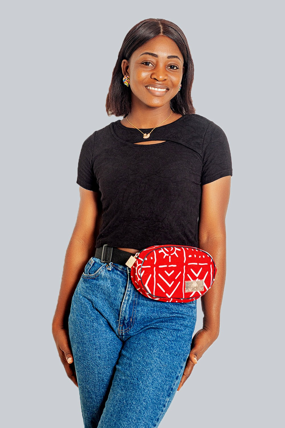 Simone African Prints Fannypack