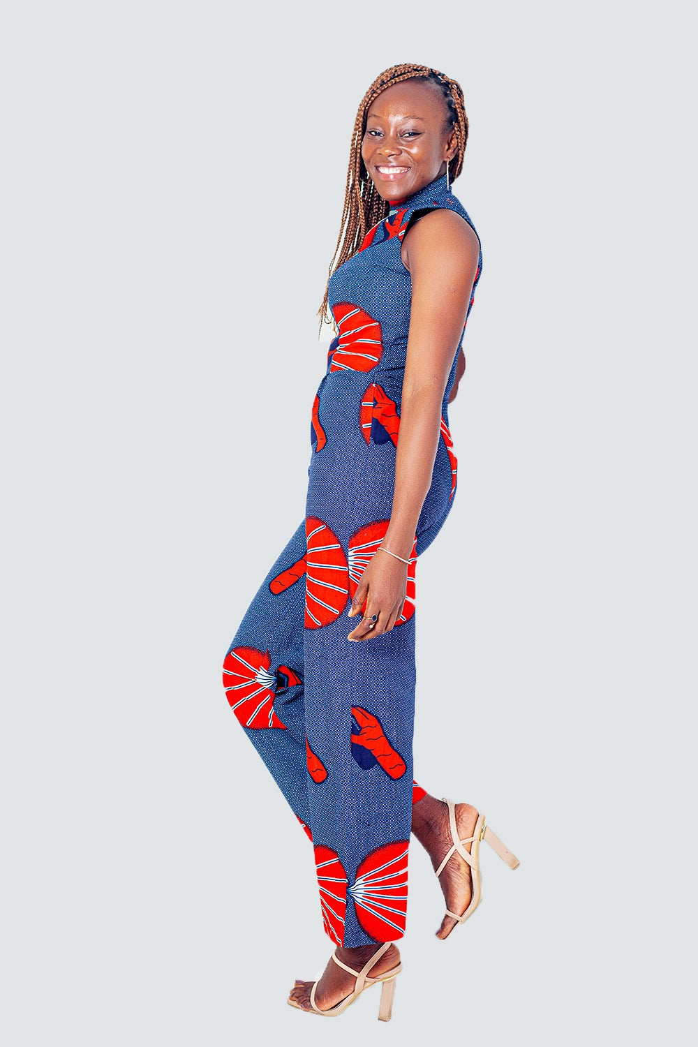 Sade African Prints Jumpsuit