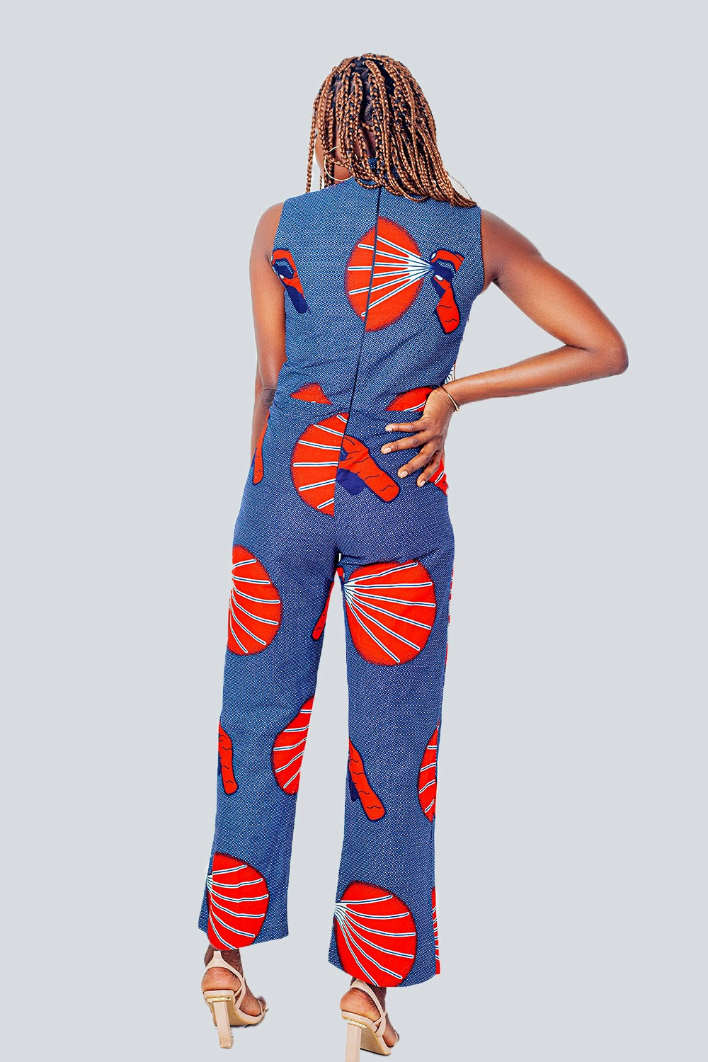 Sade African Prints Jumpsuit