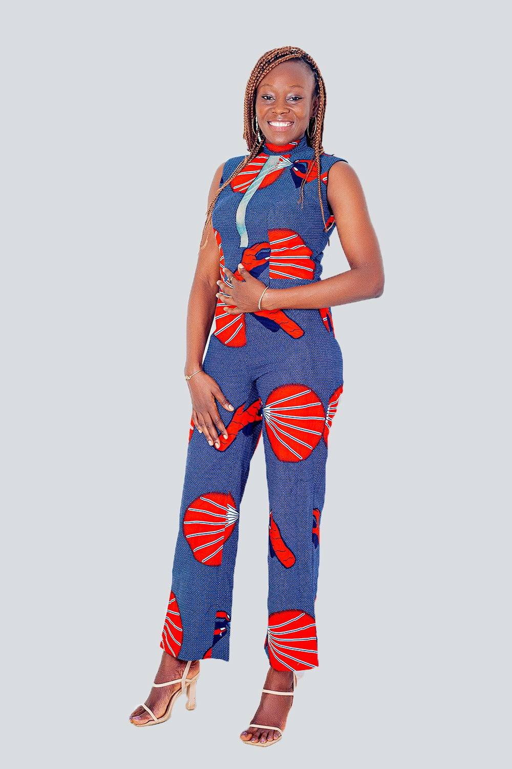 Sade African Prints Jumpsuit