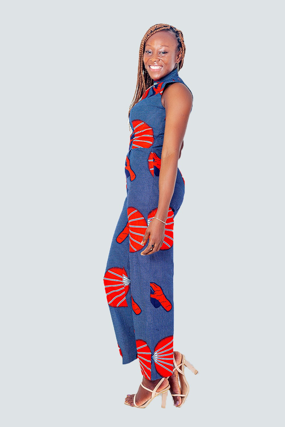 Sade African Prints Jumpsuit